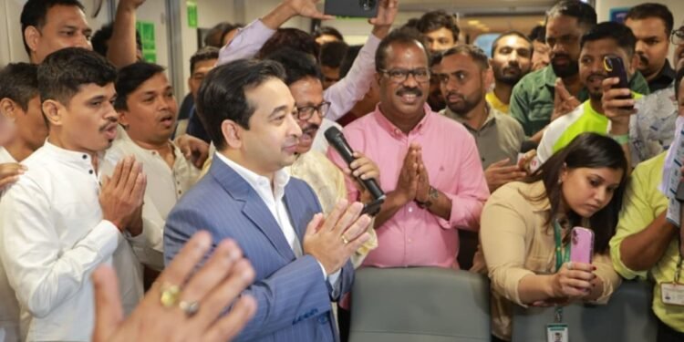 Historic Maritime Leap: Under CM Devendra Fadnavis, Minister Nitesh Rane Launches Mumbai–Vijaydurg Ro-Pax Ferry, Ushering in Maharashtra’s Water Transport Revolution