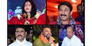 A Divine Celebration: Bhajan Jamming and Radhe Maa Janam Utsav with Manoj Tiwari and Kanhaiya Mittal