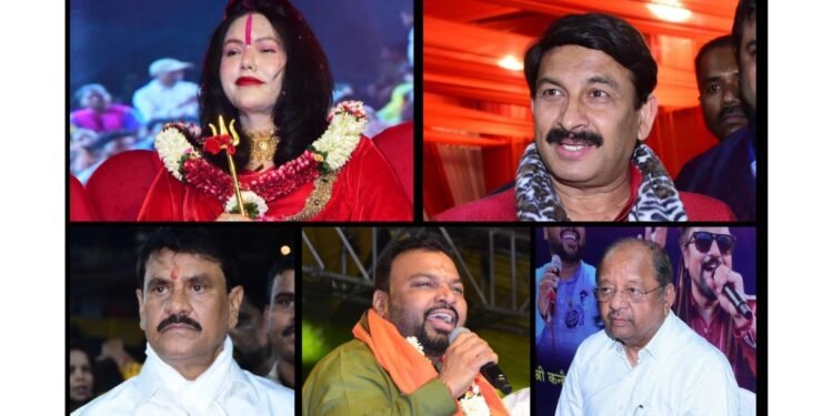 A Divine Celebration: Bhajan Jamming and Radhe Maa Janam Utsav with Manoj Tiwari and Kanhaiya Mittal