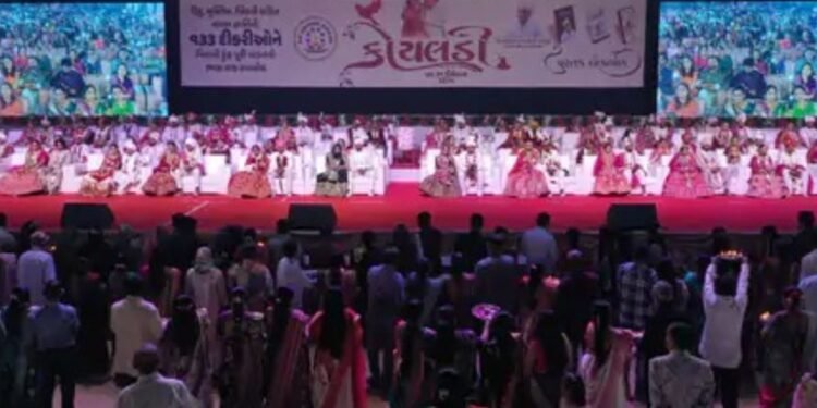 Celebration of humanity by PP Savani family: 133 fatherless daughters married at mass wedding ceremony