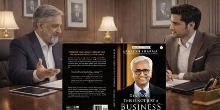 Rakesh Sharma Launches book ‘Dear Son, This Is Not Just a Business’, A Wake-Up Call for Family Businesses
