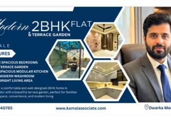 Kamal Associates Launches New 2BHK Flat With Terrace Garden in Dwarka Mor