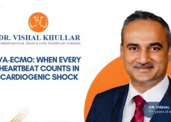 Dr. Vishal Khullar, Cardiac Surgeon in Mumbai, Successfully Deployed VA-ECMO as a Lifesaving Bridge for a Critical Cardiogenic Shock Patient