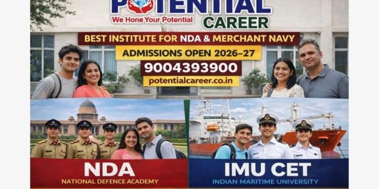 Best NDA and Merchant Navy Coaching in Thane and Dombivli – Potential Career Institute