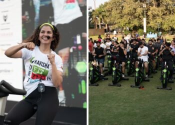 Over 1,000 participate in Kavisha UFIT Flow Fest, India’s first spin rave event more than 100 people spin at one time