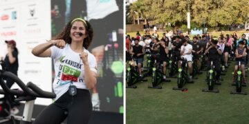 Over 1,000 participate in Kavisha UFIT Flow Fest, India’s first spin rave event more than 100 people spin at one time