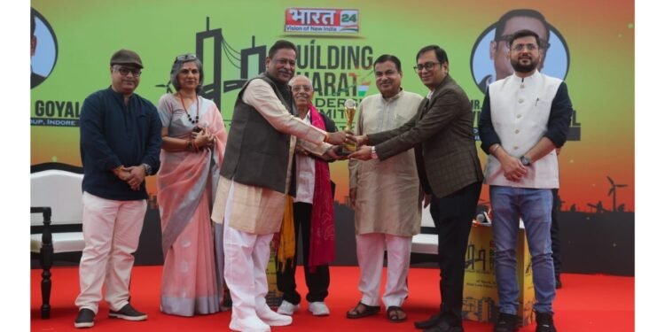 Indore’s Dream Group Awarded by Nitin Gadkari at Prestigious Bharat Leadership Summit