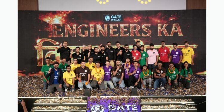 PW’s GATE Wallah secures 4 AIR 1, 20 Plus ranks in top ten in GATE 2026