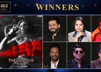 Aditya Dhar And Team Dhurandhar Shine Bright At Iconic Gold Awards 2026