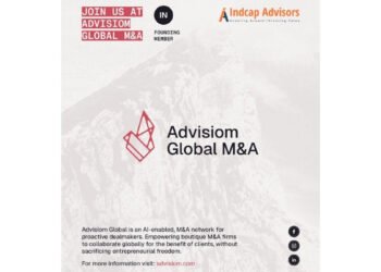 Indcap Advisors Becomes A Founding Member of Advisiom Global M and A