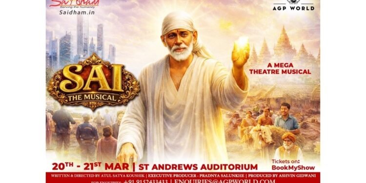 AGP World Announces Mumbai Return of Theatre Blockbuster Sai – The Musical