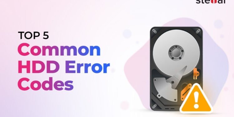 Top 5 Common HDD Error Codes: What They Mean and Why They Shouldn’t Be Ignored
