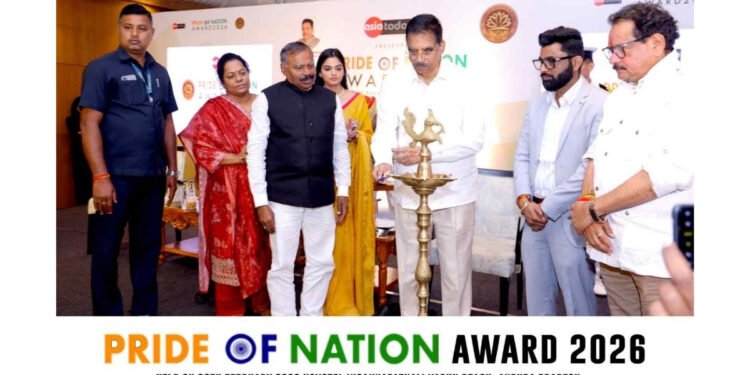Asia Today Media celebrated excellence at the Pride of Nation Award 2026 on February 26 at Novotel Visakhapatnam, honoring achievers from diverse fields.