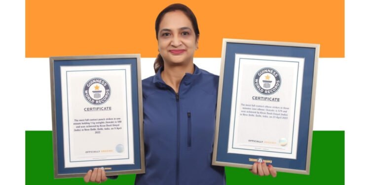 Kiran Deoli Uniyal: First Indian woman to hold most martial arts world records