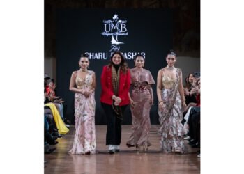 Bharat’s Bold Blackout: Charu Parashar and UMB Pageants’ Urmimala Baruah Redefine Luxury at Paris-Milan Fashion Weeks with Begum Noir Mastery
