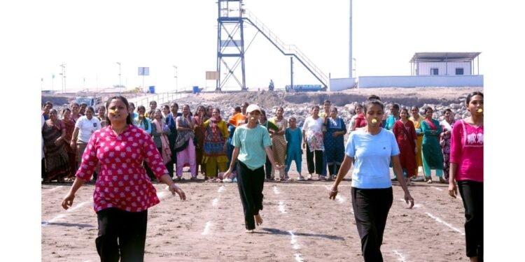 AM/NS India CSR Team Hosts Women’s Sports Day