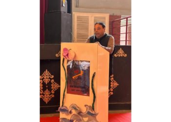 Gyan Bharati School organizes a Badminton Tournament with Dr. Mukesh Kwatra, founder of Smiling Tree, as Chief Guest