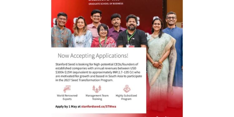 Last Call: Applications for Stanford Seed Transformation Program in South Asia Close Soon