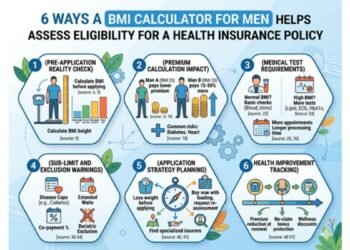 6 Ways a BMI Calculator for Men Helps Assess Eligibility for a Health Insurance Policy
