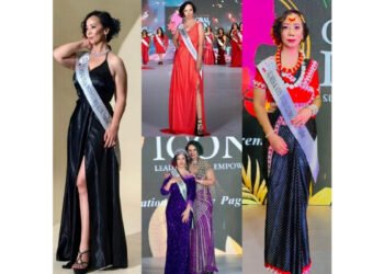 Advocate Dina Rai Shines at VG Mrs. India Global Icon 2026, Crowned Sikkim Queen and North-East Zone Winner