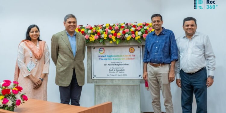 IIT Madras Centre for Theoretical Computer Science Named for Alumnus Arvind Raghunathan, Co-Founder of Roc360