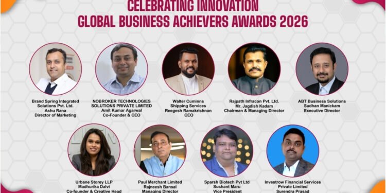 GLOBAL BUSINESS ACHIEVERS AWARDS 2026: CELEBRATING INNOVATION