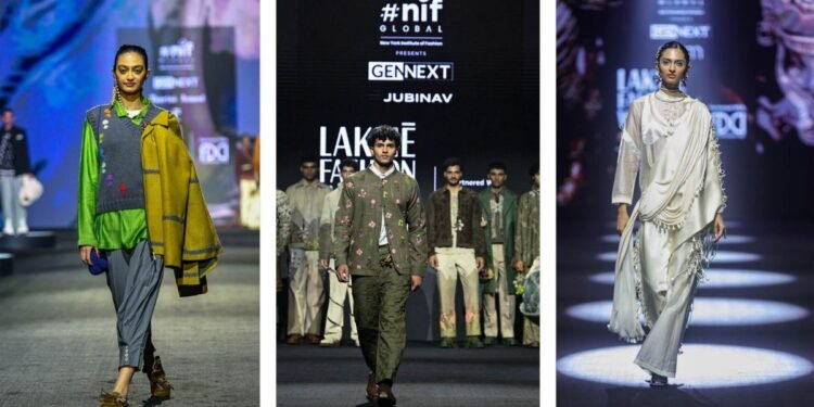 Three Designers, One Defining Moment: NIF Global Presents GENNEXT at Lakmé Fashion Week in Partnership with FDCI