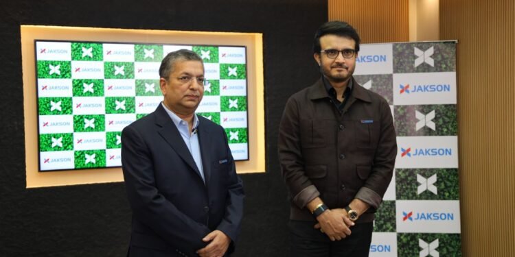 JAKSON Group Partners with Sourav Ganguly to Champion a Sustainable Future