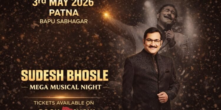 Sudesh Bhosle’s Mega Musical Night in Patna on May 3, More than 5000 audience members to enjoy a melodious evening of music