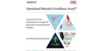 Manufacturing Award Reimagined: Why the ansoim–CXO Lanes Operational Maturity and Excellence Award TM Is Setting a New Benchmark