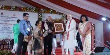 Shri Amit Shah, Hon’ble Union Home Minister, Government of India, laid the foundation stone of NFSU’s ‘Bhubaneswar Campus’ and inaugurated the transit campus virtually