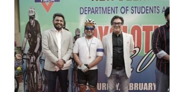 New Delhi YMCA Organizes Cyclothon 3.0: 180 Riders Pedal for a Pollution-Free Environment