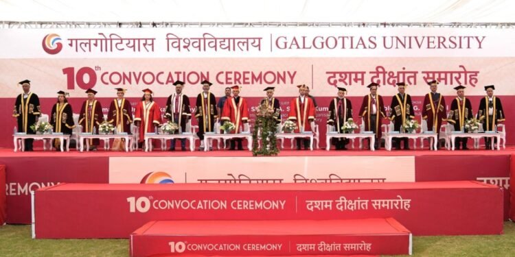 Galgotias University Holds 10th Convocation Ceremony; Leaders Emphasise Resilience, Discipline, and Lifelong Learning