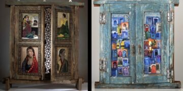 Nandita Desai Unveils a Unique Painting Exhibition on Vintage and Handcrafted Windows