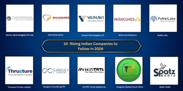 10 Rising Indian Companies To Follow In 2026