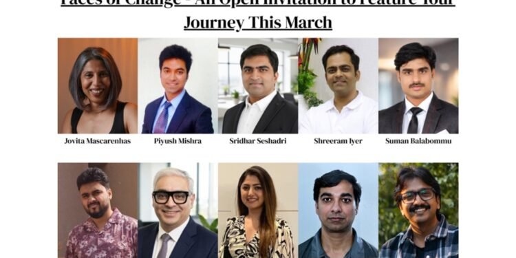 Faces of Changes – The Journeys of Visionary Founders This March
