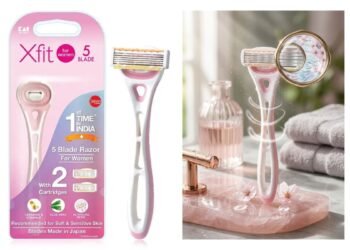 KAI India’s Xfit Women 5-Blade Razor for a Smooth and Comfortable Grooming Experience