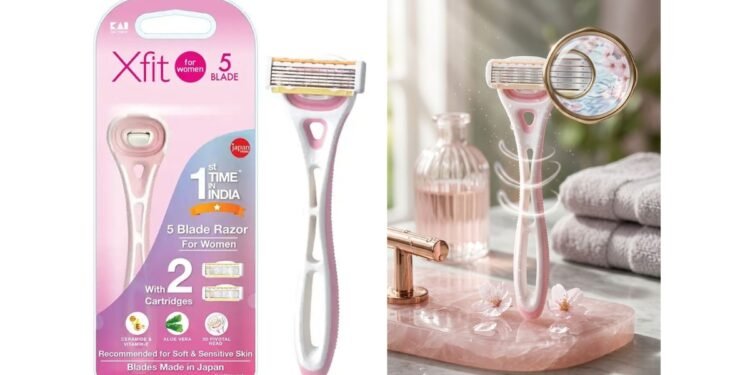 KAI India’s Xfit Women 5-Blade Razor for a Smooth and Comfortable Grooming Experience