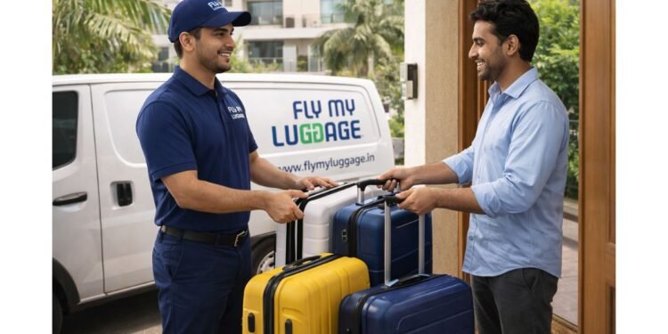 Fly My Luggage Redefines Air Travel Comfort with 24×7 Baggage Pickup & Seamless Transit Services Across India