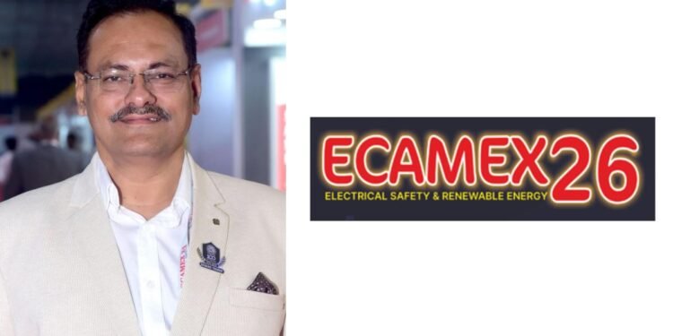 Mr Shripad Naik, MoS for New & Renewable Energy and Power, to Inaugurate ECAMEX 2026, India’s Mega Electrical Extravaganza Marking 101 Years of ECAM
