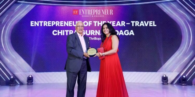 Thrillophilia CEO and Co-founder Chitra Gurnani Daga Receives ‘Entrepreneur of the Year – Travel’ at ET Awards 2026