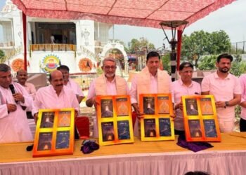 Nigamananda Asan Mandir Prana Pratistha and Dhwajarohana held in New Delhi on Akshaya Tritiya