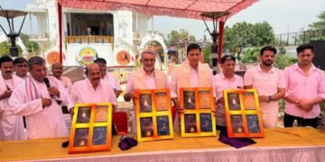 Nigamananda Asan Mandir Prana Pratistha and Dhwajarohana held in New Delhi on Akshaya Tritiya