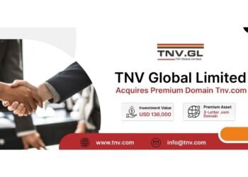 TNV Global Limited Acquires Premium Domain TNV.com to Strengthen Global Brand Identity