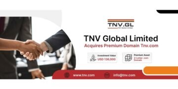 TNV Global Limited Acquires Premium Domain TNV.com to Strengthen Global Brand Identity