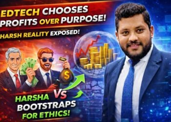 The EdTech Bubble Is Breaking: Here’s Why Most Startups Are Chasing Profits Over Purpose (And How Harsha Vardhan Edagotty Is Building It Differently)