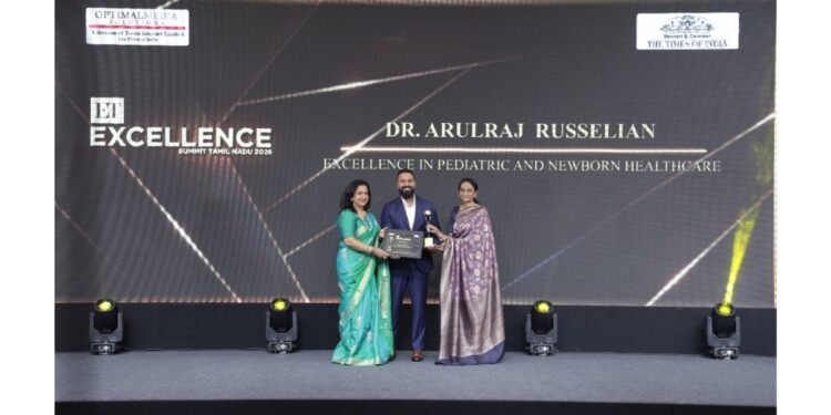 A Young Pediatrician, Dr. Arulraj Russelian, Making a Difference in Child Healthcare 
