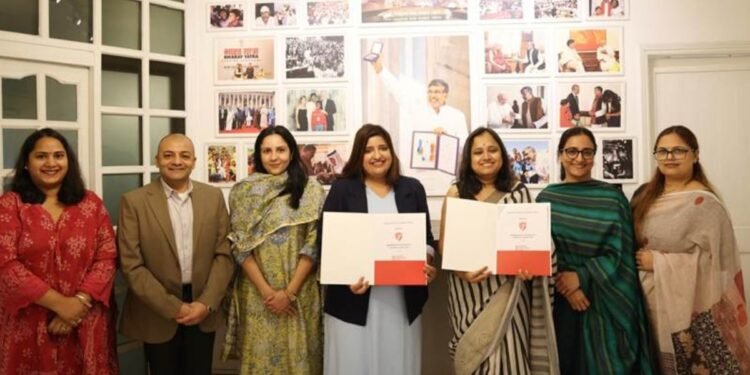 Rishihood University signs MoU with Satyarthi Movement for Global Compassion (SMGC) to create internship and research opportunities for its students
