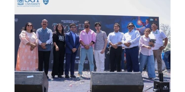 Akshay Kumar Creates Electrifying Buzz at SGT University for Bhooth Bangla Promotions