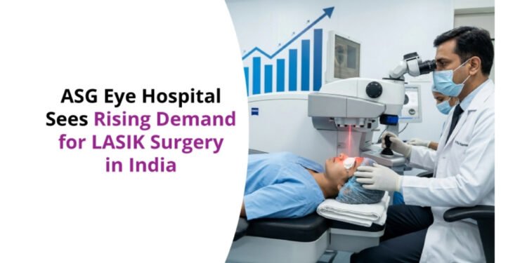 ASG Eye Hospital Sees Rising Demand for LASIK Surgery in India